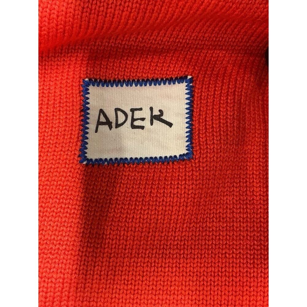 Ader Error Wool Orange Pullover Sweater 2 (Medium) - image 4